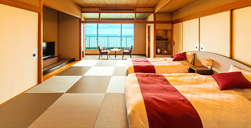 JAPANESE-STYLE TWIN ROOM 和ツイン